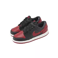 Nike 休閒鞋 Jordan 1 Retro Low OG TD 小童 學步鞋 AJ1 IW6279-001 14cm BLACK/RED