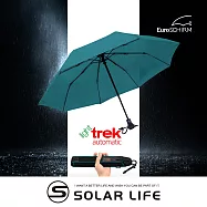 德國EuroSCHIRM 高彈性抗鏽自動傘.登山雨傘 戶外健行傘 抗強風雨傘 自動折疊傘 輕量颶風傘 綠