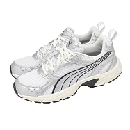 Puma 休閒鞋 Milenio Tech LT 男鞋 女鞋 白 復古慢跑 運動鞋 406791-01 23.5cm WHITE/SILVER