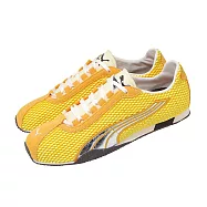 Puma 休閒鞋 H-Street 男鞋 女鞋 黃 復古 輕量 薄底 408846-01 24.5cm YELLOW/SILVER
