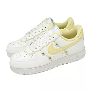 Nike 休閒鞋 W Air Force 1 07 LX 女鞋 米白 小雛菊 AF1 IW2348-170 24.5cm IVORY/YELLOW