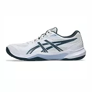 Asics 亞瑟士 GEL-Tactic 13 2E [1073A078-103] 男 排球鞋 寬楦 包覆 回彈 白 藍 28cm 白/藍