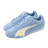 Puma 休閒鞋 Catch SD 男鞋 女鞋 藍 麂皮 薄底 復古賽車鞋 402681-23 23cm BLUE/YELLOW