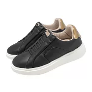 Royal Elastics 休閒鞋 Icon IV 女鞋 黑 白 真皮 獨家彈力帶 回彈 經典 902361033 24cm BLACK/GOLD
