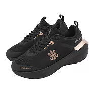 Royal Elastics 休閒鞋 Star IV 女鞋 黑 彈力鞋帶 拼接 運動鞋 910361997 23cm BLACK/ROSE GOLD