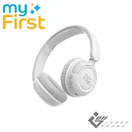 myFirst CareBuds Max 耳罩式藍牙兒童耳機 霧灰白