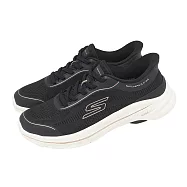 Skechers 健走鞋 Go Walk 8 Slip-Ins 女鞋 寬楦 黑 厚底 緩震 125935WBKRG 24.5cm BLACK/ROSE GOLD