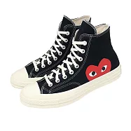 Converse 休閒鞋 Chuck 70 CDG 男鞋 女鞋 黑 川久保玲 聯名款 1970 帆布鞋 A08791C 24cm BLACK/RED