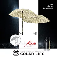 德國EuroSCHIRM 免持健行傘 小 (迷彩、黑/反光).登山雨傘 戶外健行傘 抗強風雨傘 免持雨傘 背包雨傘 迷彩