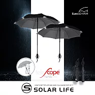 德國EuroSCHIRM 免持健行傘 小 (迷彩、黑/反光).登山雨傘 戶外健行傘 抗強風雨傘 免持雨傘 背包雨傘 黑/反光