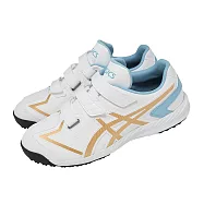 Asics 亞瑟士 棒球鞋 Neorevive TR 3 男鞋 白 訓練 魔鬼氈 壘球 田徑 1123A042104 28.5cm WHITE/PURE GOLD