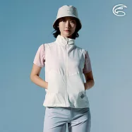 ADISI 女防曬輕抗風平織背心(帽可收) AV2691037 (S-XL)|UPF30+ 抗UV 吸濕排汗 輕抗風 立領 防曬背心 S 棉花白