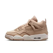 Nike 耐吉 WMNS Air Jordan 4 Retro [HV0823-200] 男女 運動休閒鞋 AJ4 麻棕 22cm 卡其