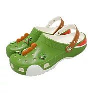 Crocs 洞洞鞋 Yoshi Classic Clog 男女鞋 綠 超級瑪利歐聯名 耀西 21213690H 22cm MULTI