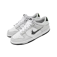 Nike 休閒鞋 Dunk Low GS 大童 女鞋 灰 復古 經典 DV3033-001 23.5cm GREY/WHITE