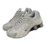 Nike 休閒鞋 Wmns Shox R4 女鞋 灰 復古 彈簧鞋 HV0934-001 23cm BEIGE/GREY