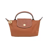LONGCHAMP LE PLIAGE 手提小包 (白蘭地色)