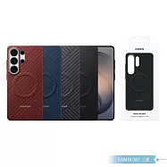 Samsung 三星 原廠公司貨 Galaxy S26 Ultra 碳纖維磁吸保護殼 KS948 (盒裝) 黑色