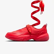 Nike 耐吉 WMNS Jordan Pointe [IB8597-600] 女 休閒鞋 芭蕾舞 緞帶 紅 23.5cm 紅