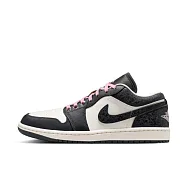 Nike 耐吉 WMNS Air Jordan 1 Low SE [II0595-001] 女 休閒鞋 復古鞋 媒黑 粉 23.5cm 黑/粉紅