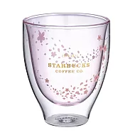 [星巴克]櫻花飛舞雙層玻璃杯