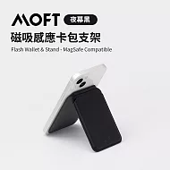 美國 MOFT 磁吸感應卡包支架 -  夜幕黑