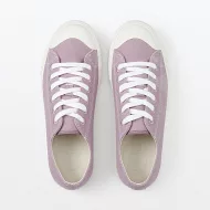 【MUJI 無印良品】撥水加工舒適休閒鞋 23.5cm 粉紫
