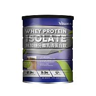 【vilson 米森】無加糖分離 乳清蛋白飲-咖啡拿鐵(500g/罐)
