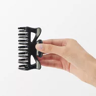 【MUJI 無印良品】ABS鯊魚夾/大黑.約9cm