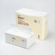 【MUJI 無印良品】抽取式廚房紙巾/三層(3包入)80抽、單張尺寸:210mm x225mm(CNS許可差±5%)