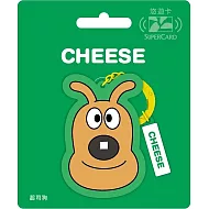 麵包超人supercard名牌造型悠遊卡 起士狗(裁型)【受託代銷】