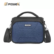 【Prowell】EVA硬殼一機兩鏡相機包 相機保護包 休閒攝影包 相機斜背包 相機跨肩包 WIN-22356 贈送防雨罩 深海藍