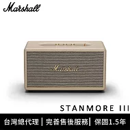 Marshall Stanmore III 藍牙喇叭 - 奶油白