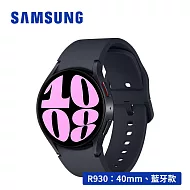 【贈超值好禮】SAMSUNG 三星 Galaxy Watch6 SM-R930 40mm (藍牙) 智慧型手錶  耀石灰