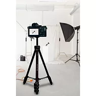 美極品【輕穩快開相機腳架+二合一夾具+冷靴延伸軟管支架】 萬用腳架 輕量三腳架  手機相機兩用  可調整式雲台