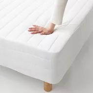 【MUJI 無印良品】附床板床墊/S/床墊套可水洗/組裝式(床腳另購)