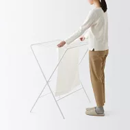 【MUJI 無印良品】鋼製室內曬衣架/平晾型