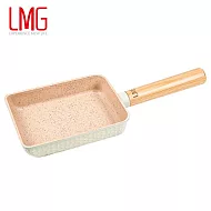 【U】【LMG】日式雪藏錘紋不沾玉子燒鍋 象牙白