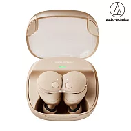 audio-technica 鐵三角 ATH-CKS50TW2 真無線耳機 米色