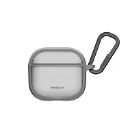 MAGEASY Roam 城市漫遊霧透耳機保護殼 AirPods 4-霧透灰