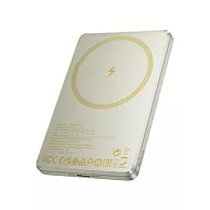 hoco Q26 邁悅 PD20W 磁吸快充行動電源(5000mAh) MagSafe 支援PD3.0/2.0 -鈦金色