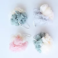 (贈品)韓系雙色泡泡沐浴球花*1(款式隨機出貨)