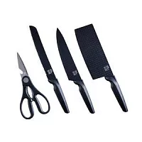 (贈品)【鍋寶】黑騎士萬用刀具4件組