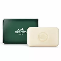 HERMES 愛馬仕 D’Orange Verte 橘綠之泉香皂/香水皂(50g)-國際航空版 [附皂盒](效期至2027.06)