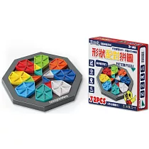 吉波鳥互動桌遊系列 形狀配對拼圖