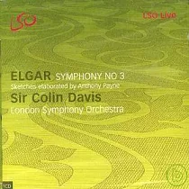 Elgar / Payne： Symphony No 3 / Colin Davis & London Symphony Orchestra