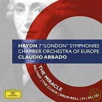 Haydn 7"London" Symphonies / Chamber Orchestra of Europe CLAUDIO ABBADO