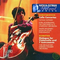 Shostakovich： Cello Concertos / Natalia Gutman