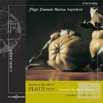 Platti Giovanni： Complete Sonatas for Harpsichord， vol. 2 / F. E. Ravizza(Harpsichord)