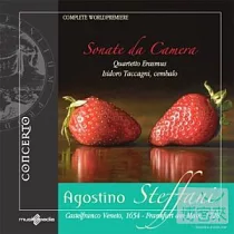 Agostino Steffani： Chamber Sonatas / Quartetto Erasmus， I. Taccagni(harpsichord) (2CD)